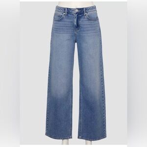 Indigo Blue Flare Jeans in Classic Denim